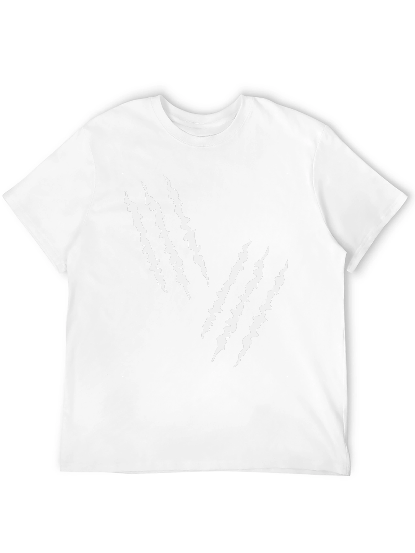Claw Mark Graphic Tee - Mens Black T-Shirt