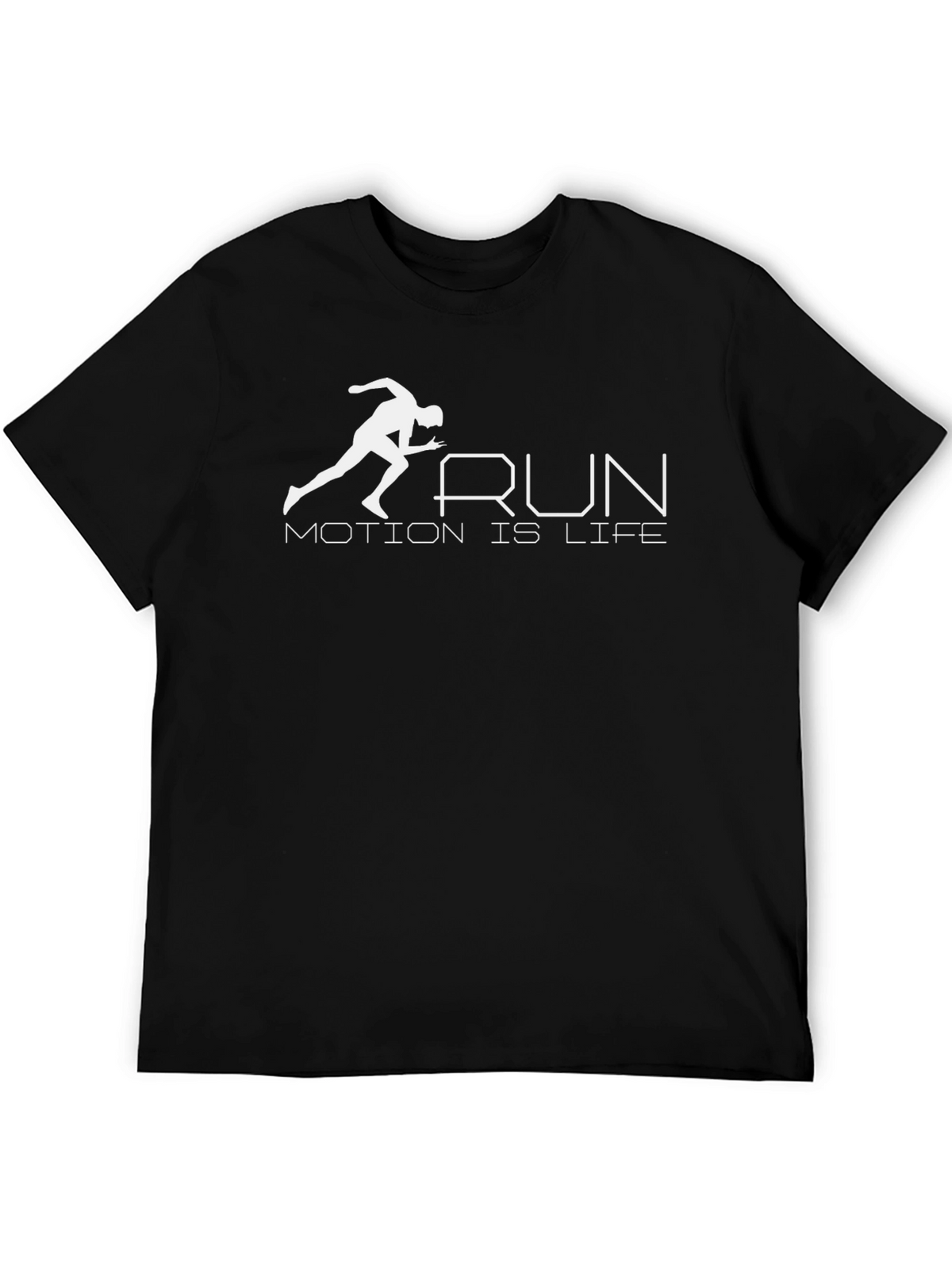 Motion is Life Black T-Shirt
