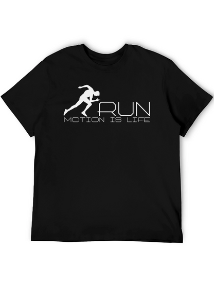 Motion is Life Black T-Shirt