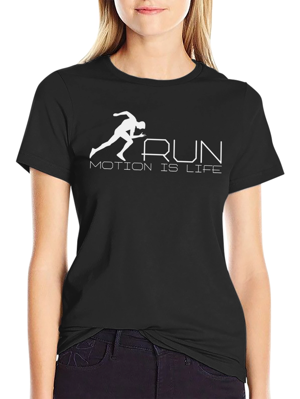 Motion is Life Black T-Shirt