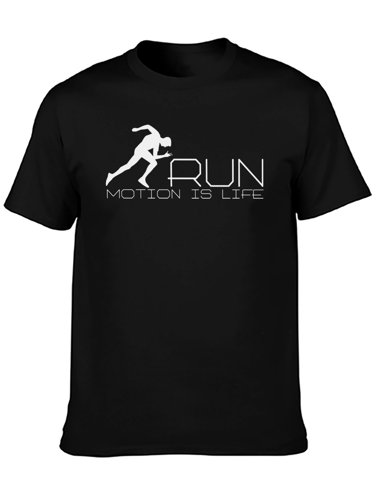 Motion is Life Black T-Shirt