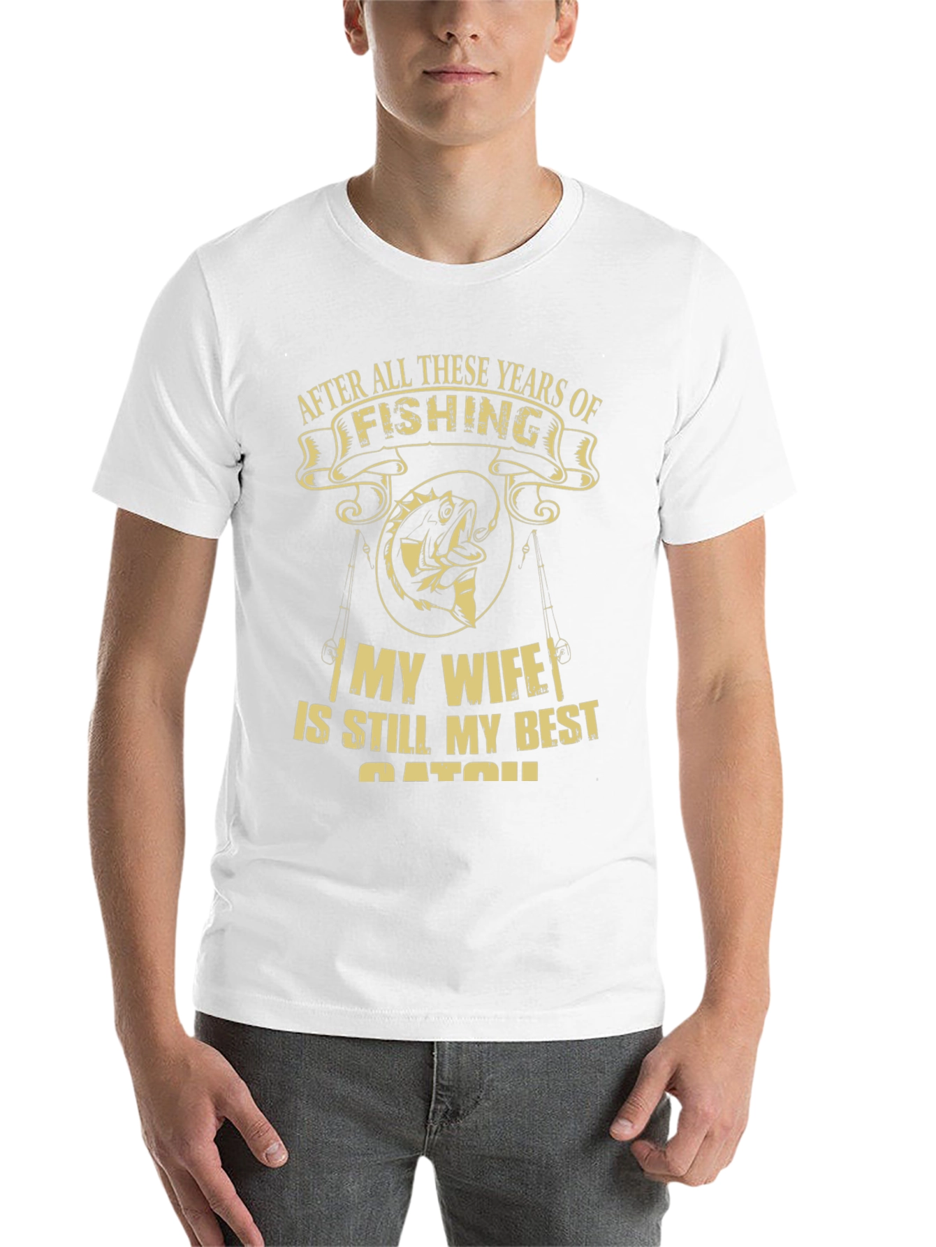 Fishing T-Shirt: Best Catch Wife Tee