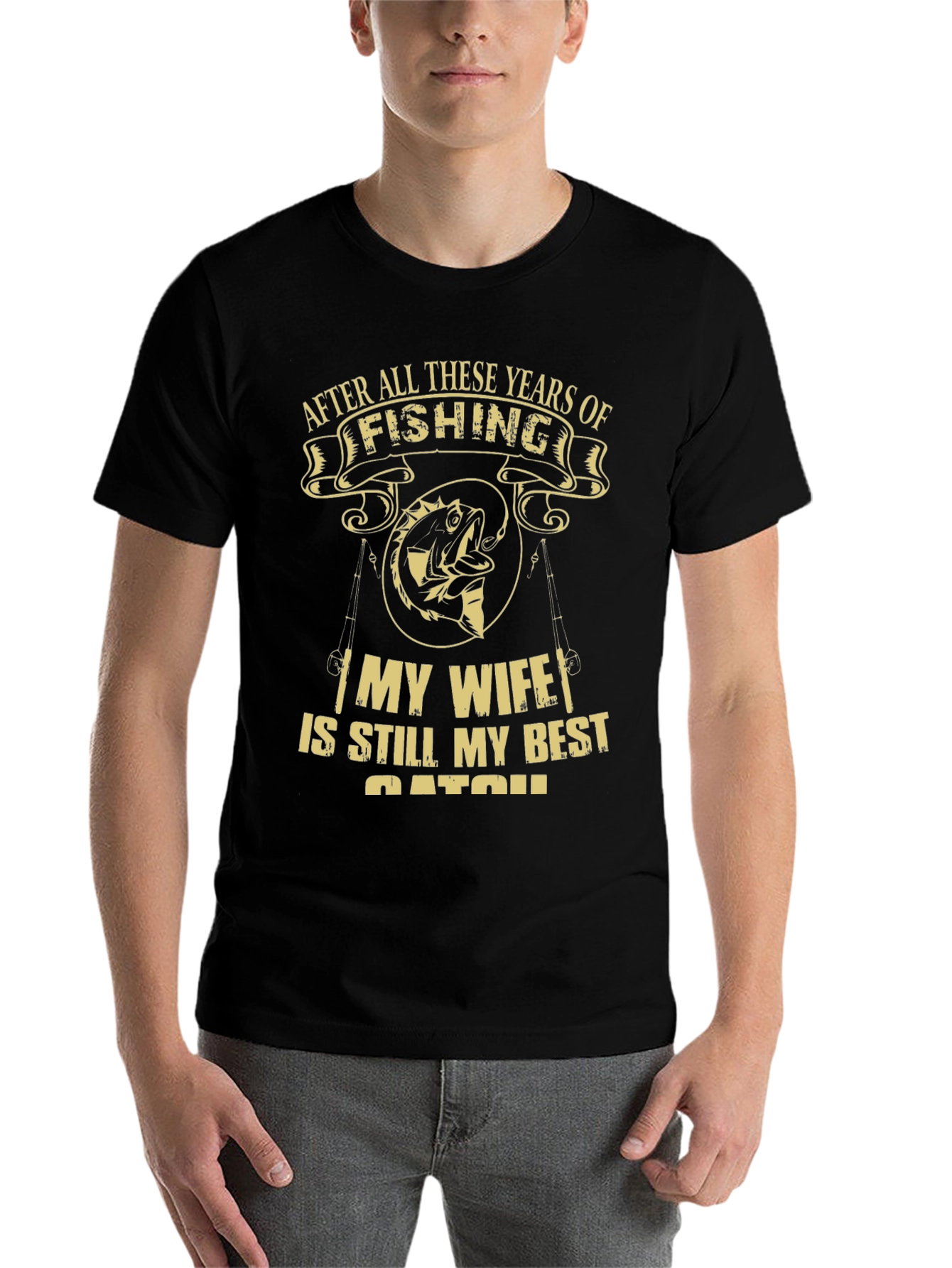 Fishing T-Shirt: Best Catch Wife Tee