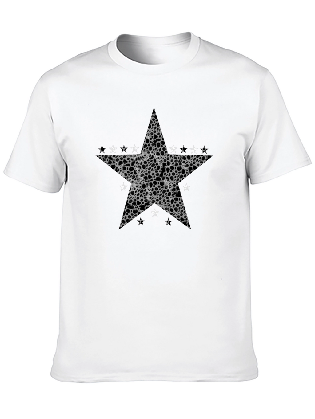 Star Graphic Mens Black T-Shirt