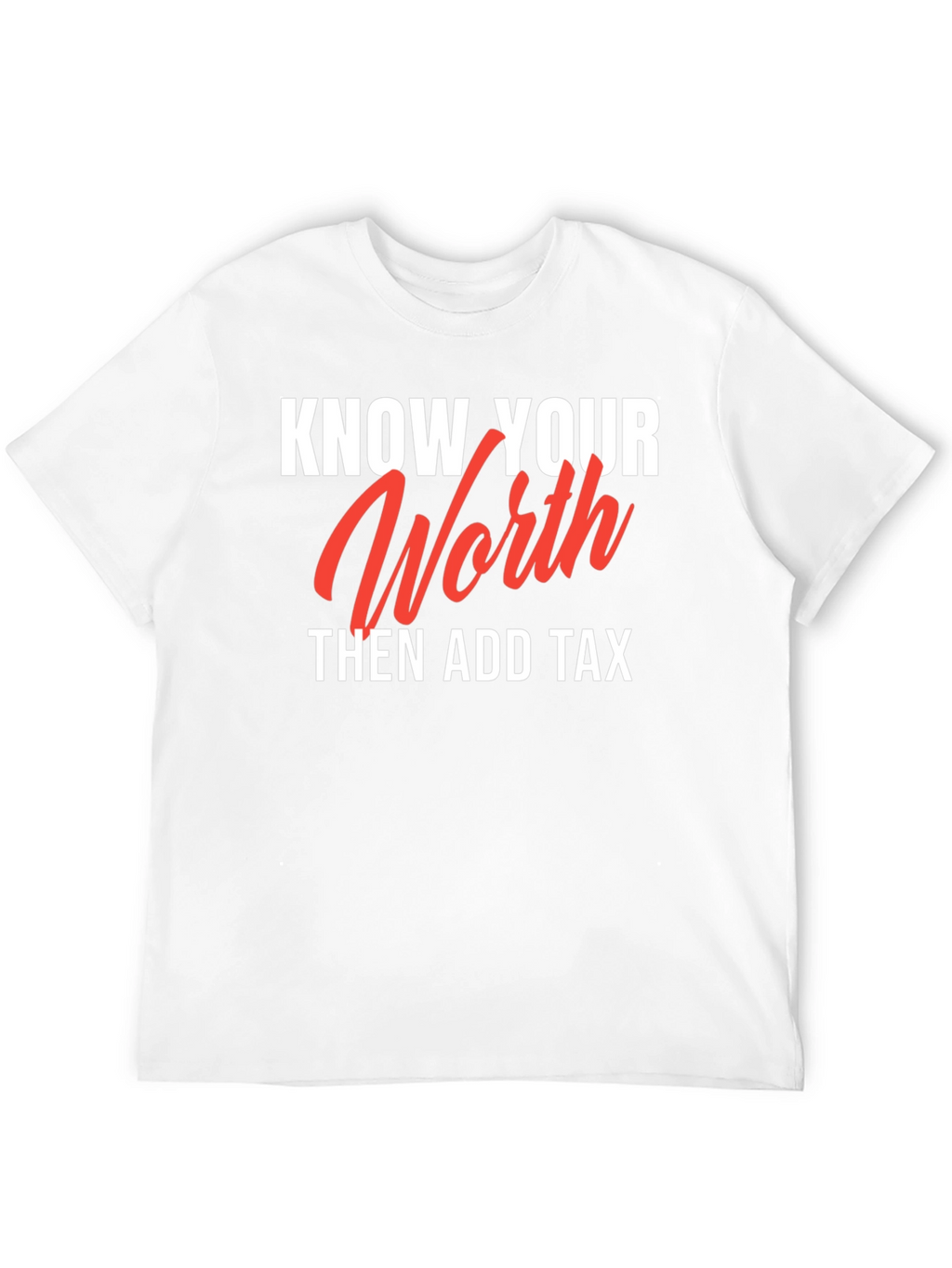 Know Your Worth Black Graphic Tee