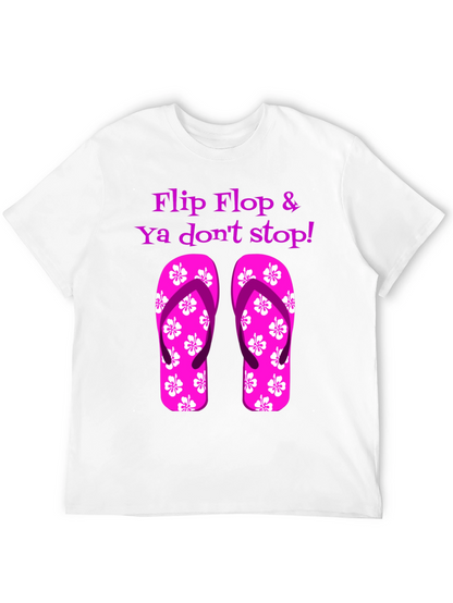 Flip Flop & Ya Dont Stop! Graphic Tee