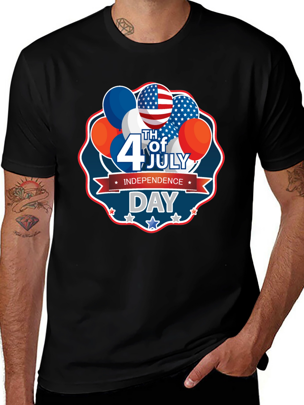 Independence Day T-Shirt Patriotic 4th of July Tee