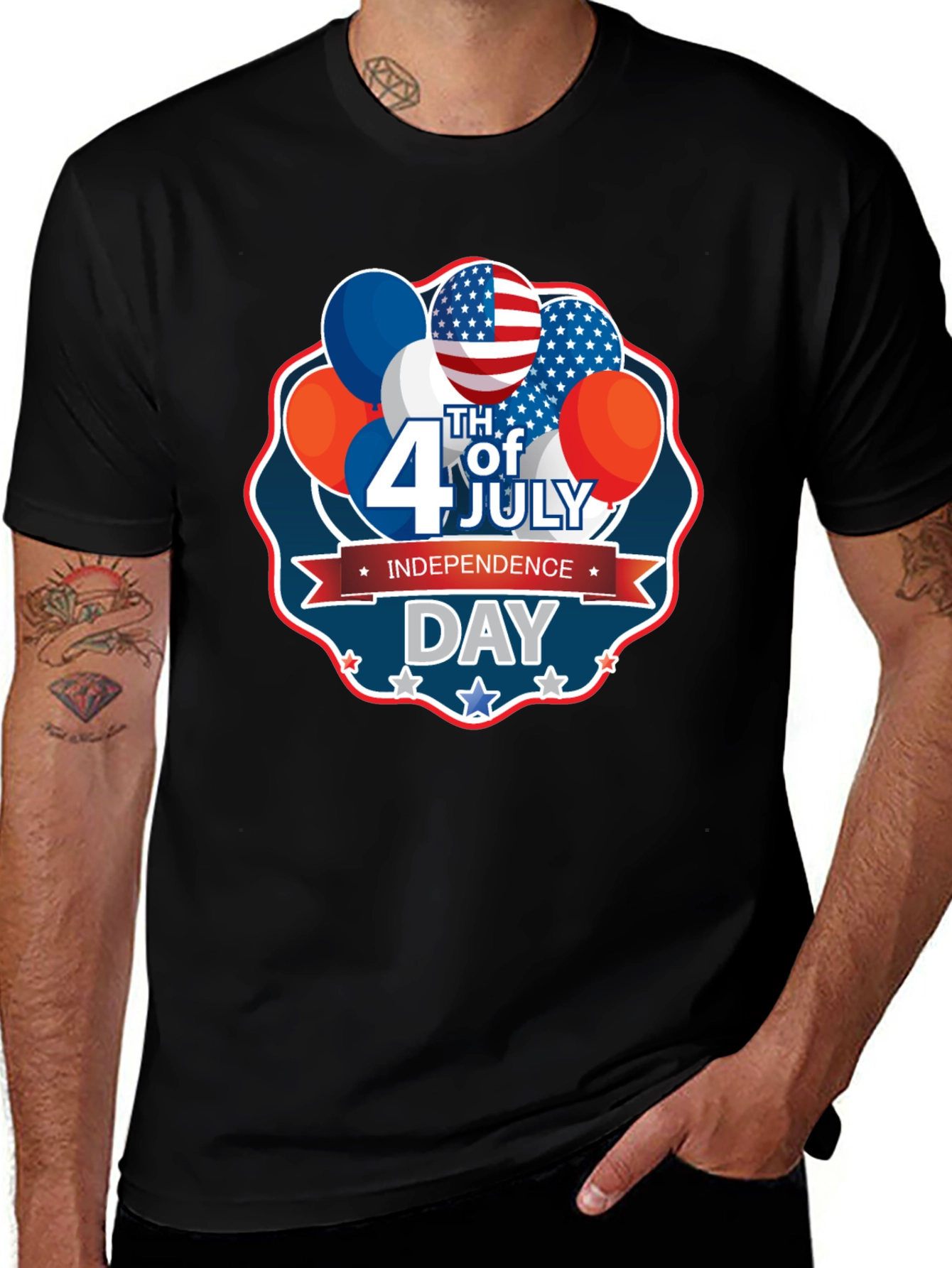 Independence Day T-Shirt Patriotic 4th of July Tee