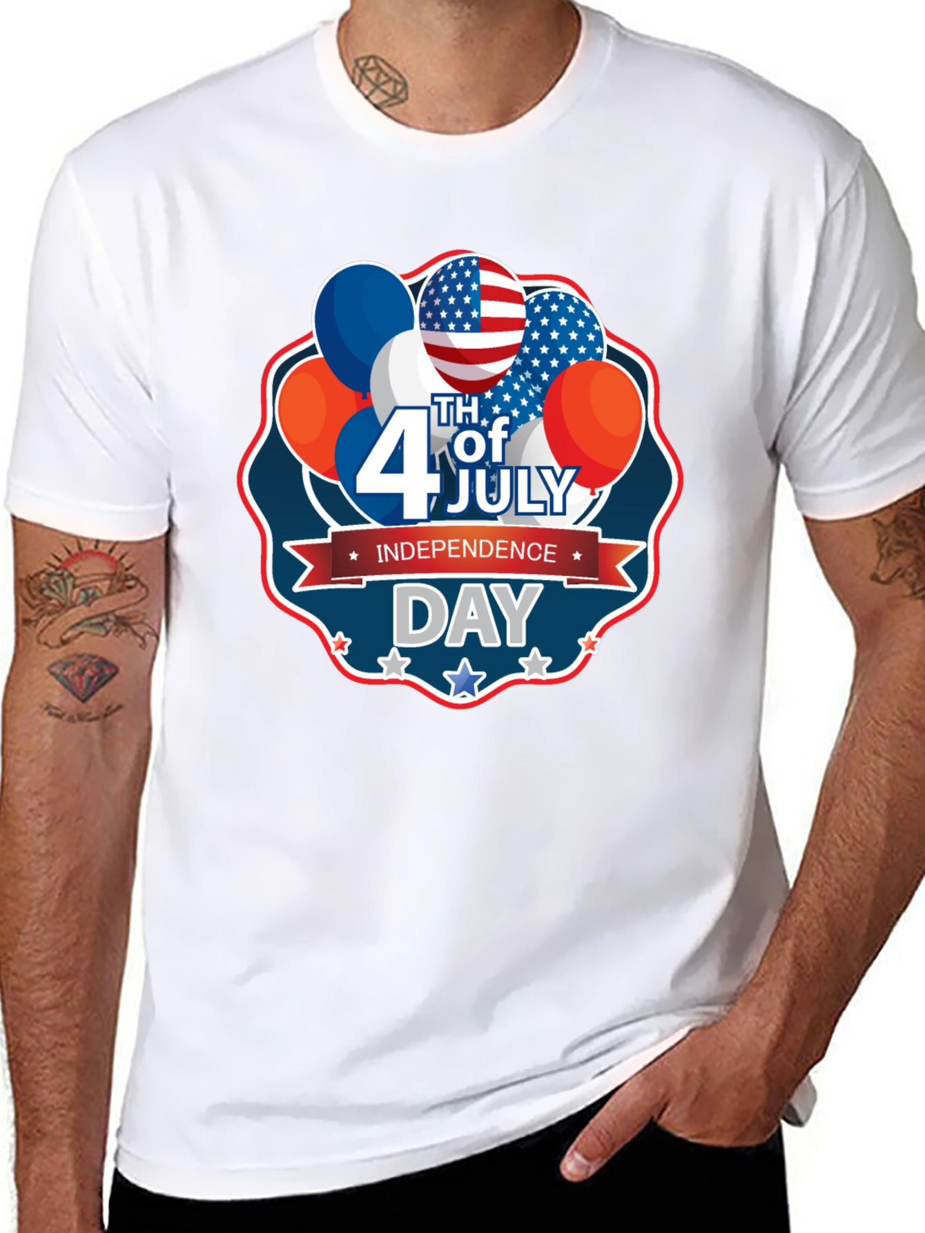 Independence Day T-Shirt Patriotic 4th of July Tee