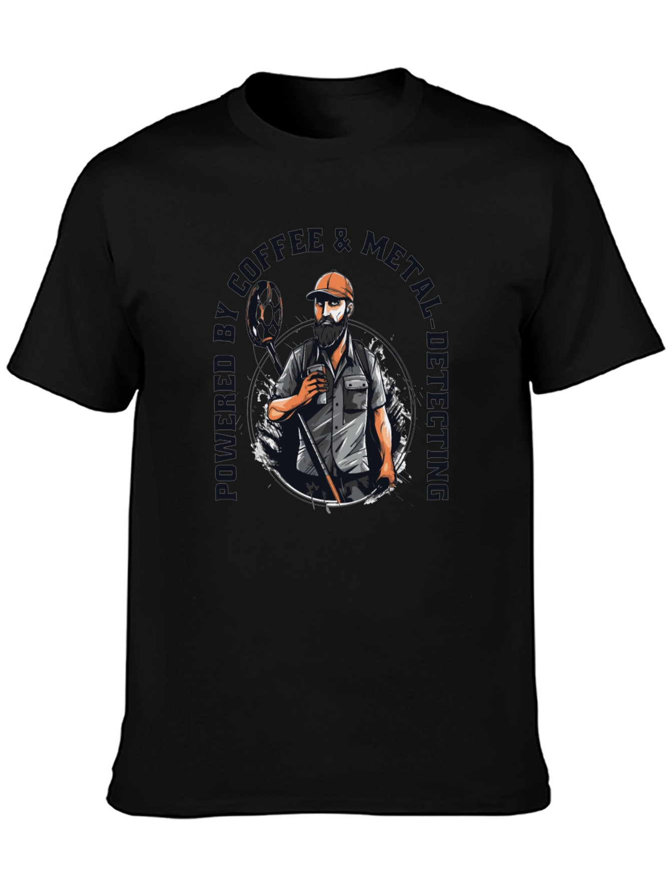 Coffee & Metal Detecting T-Shirt