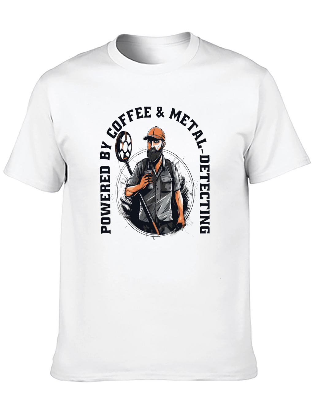 Coffee & Metal Detecting T-Shirt