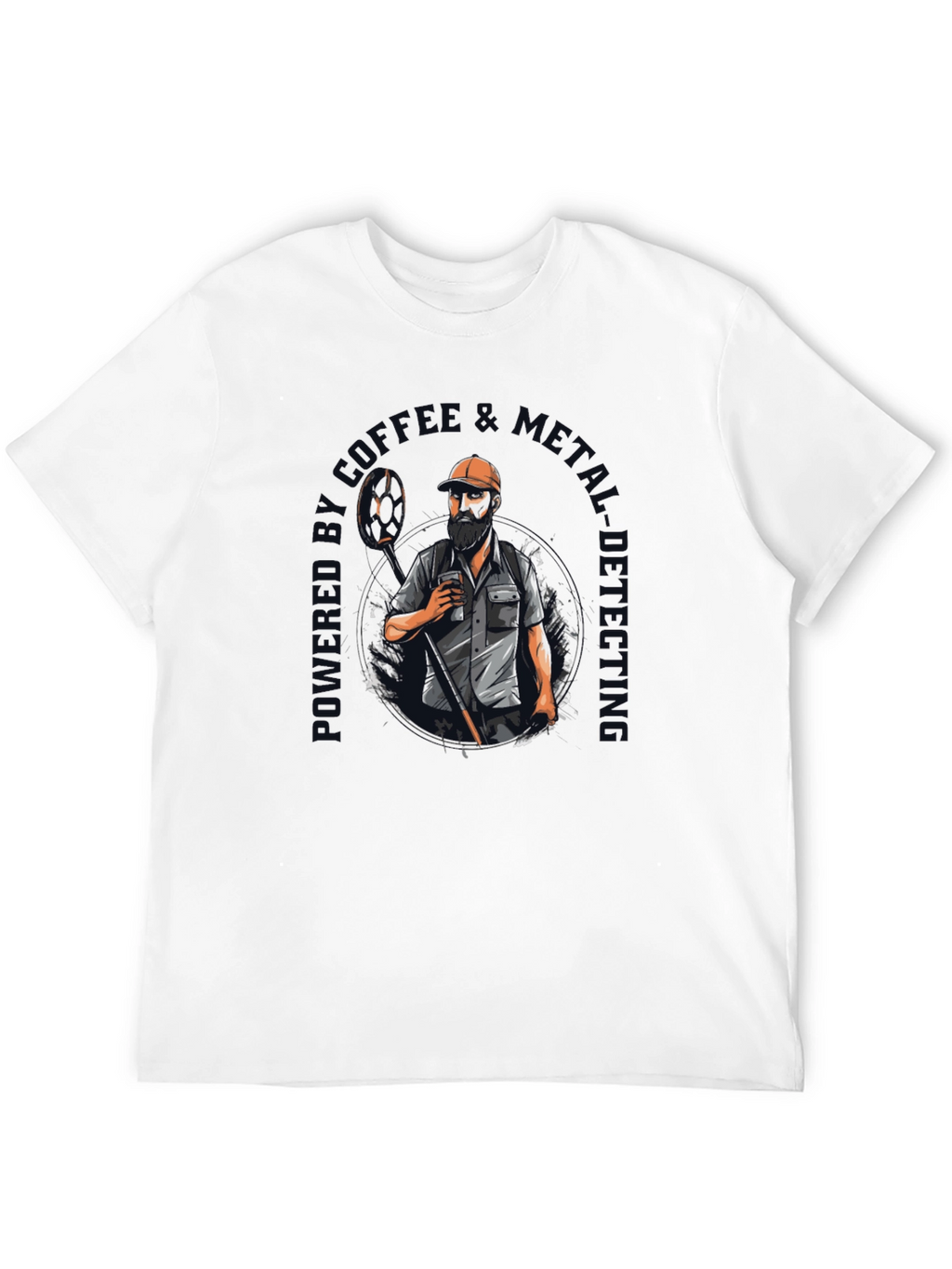 Coffee & Metal Detecting T-Shirt