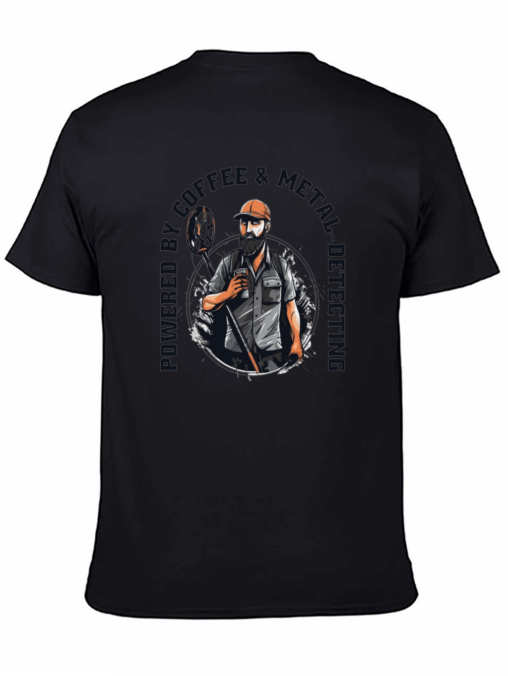 Coffee & Metal Detecting T-Shirt