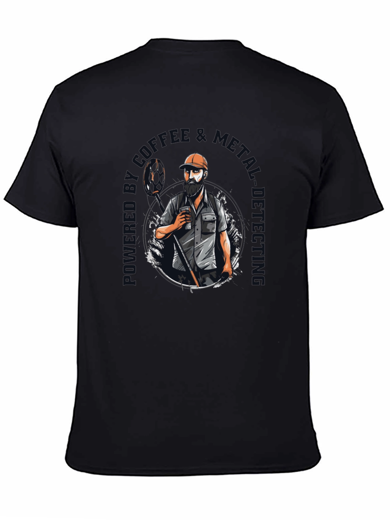 Coffee & Metal Detecting T-Shirt