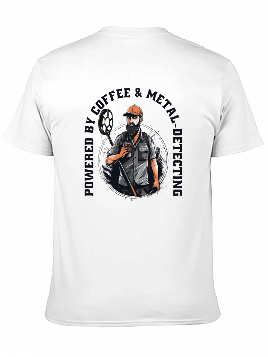 Coffee & Metal Detecting T-Shirt