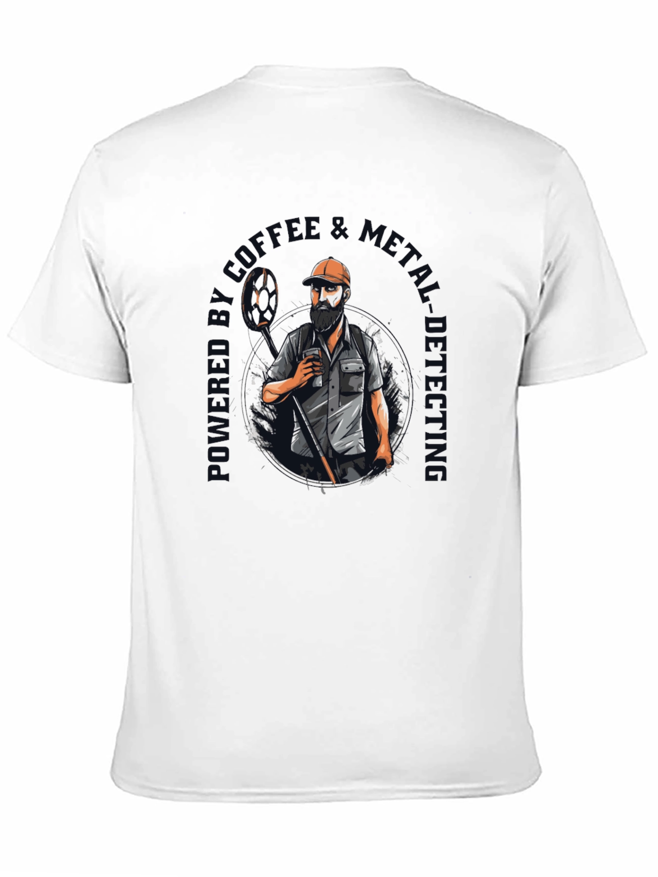 Coffee & Metal Detecting T-Shirt
