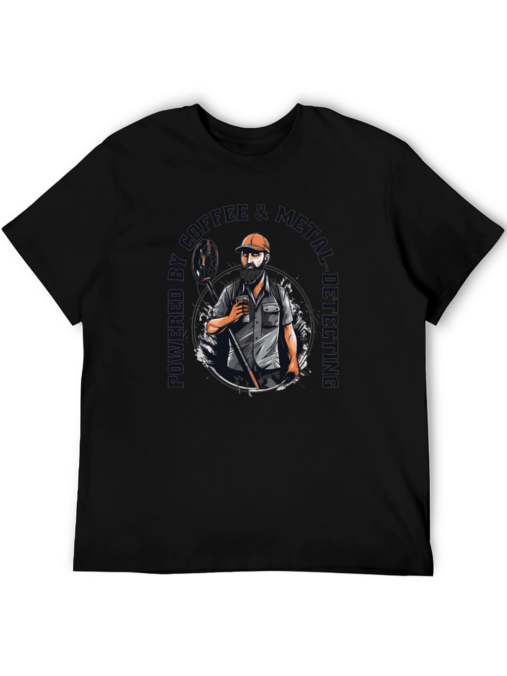 Coffee & Metal Detecting T-Shirt