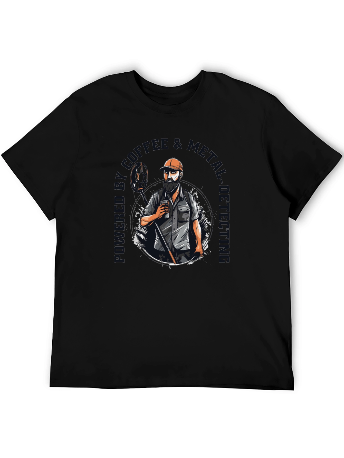 Coffee & Metal Detecting T-Shirt
