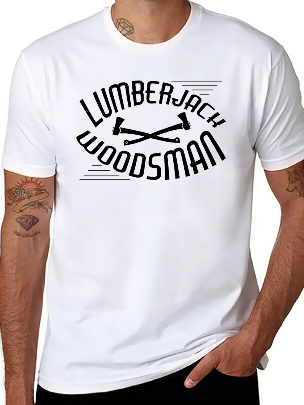 Lumberjack Woodsman Graphic T-Shirt