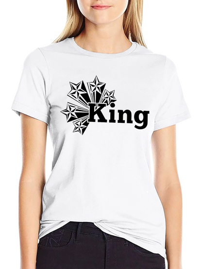 King Starburst Graphic Tee - Classic Comfort