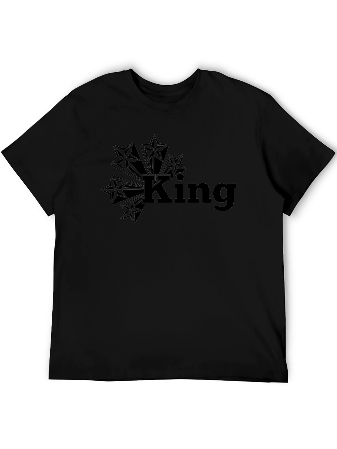 King Starburst Graphic Tee - Classic Comfort