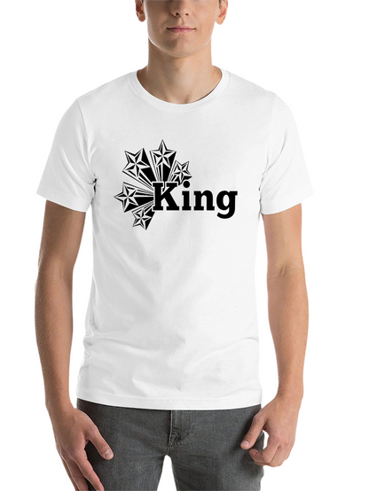 King Starburst Graphic Tee - Classic Comfort