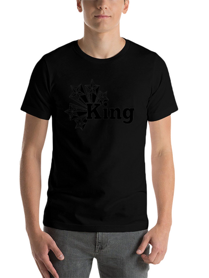 King Starburst Graphic Tee - Classic Comfort
