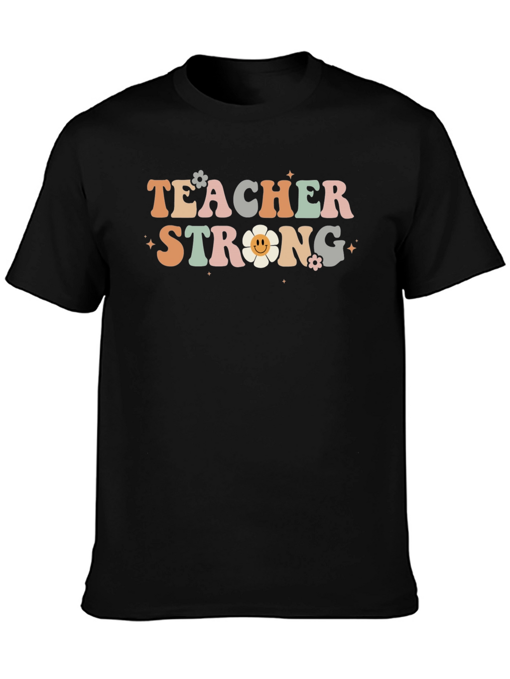 Teacher Strong Graphic T-Shirt