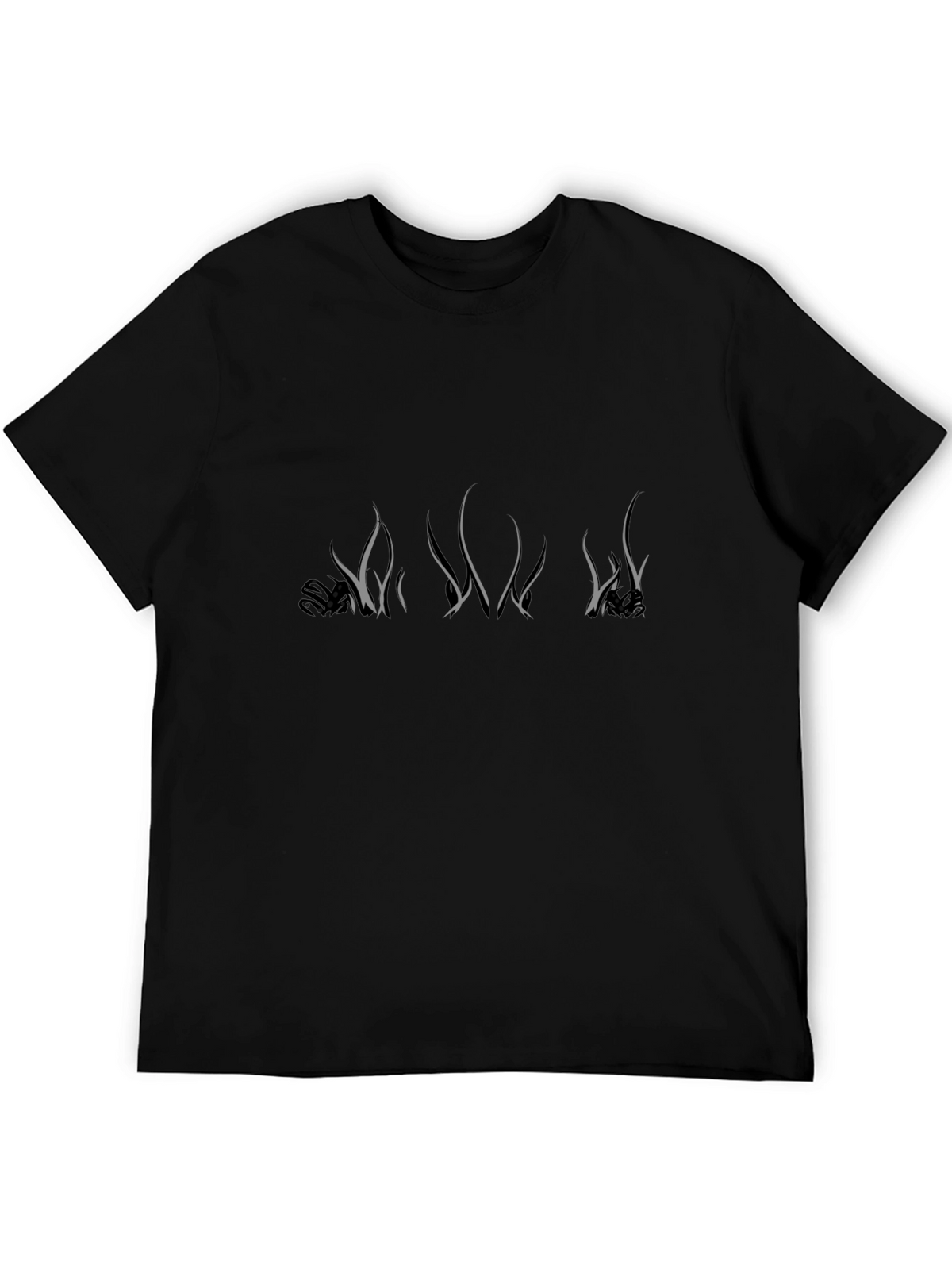 Graphic Tee - Abstract Grass Design