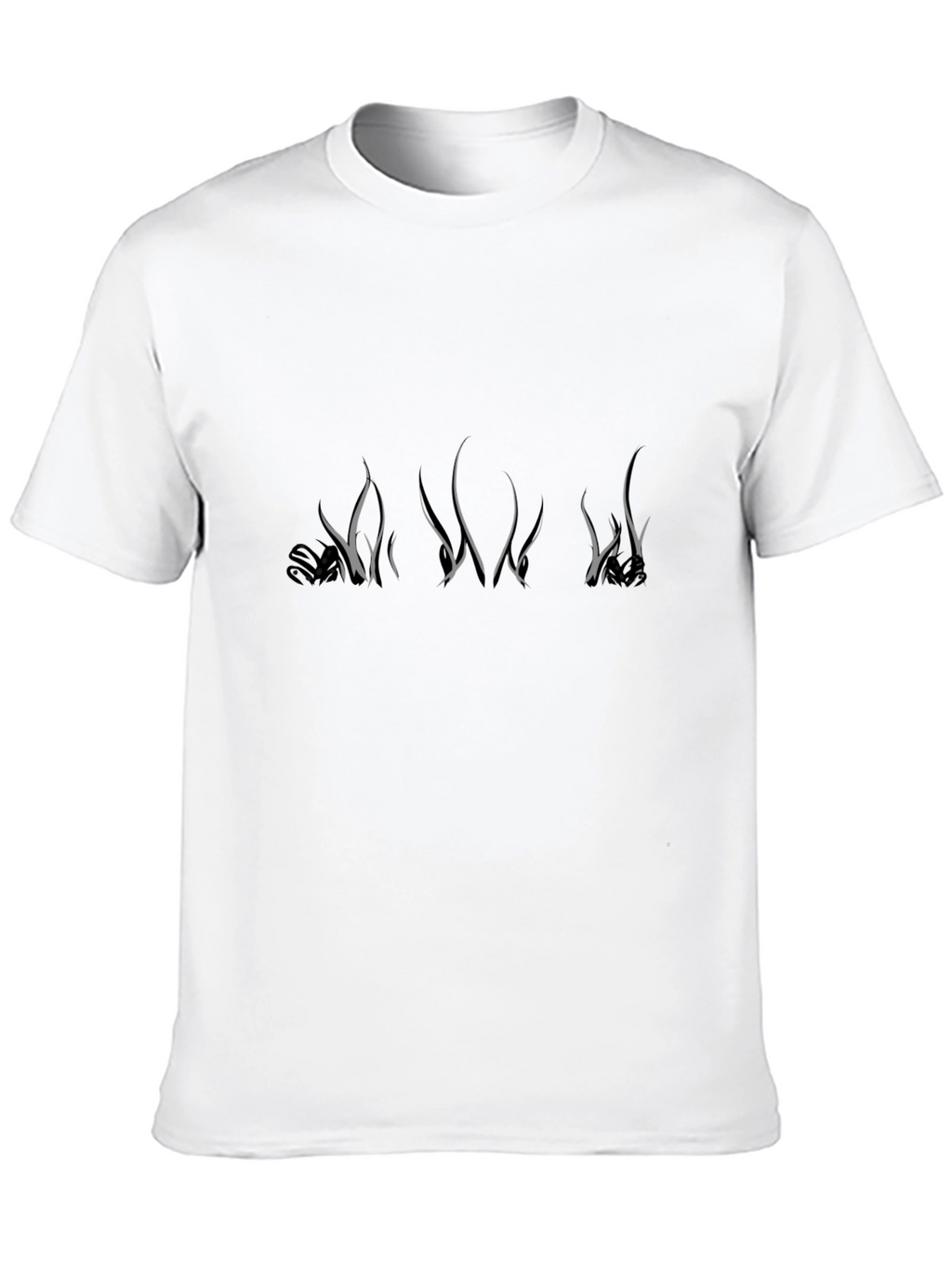 Graphic Tee - Abstract Grass Design