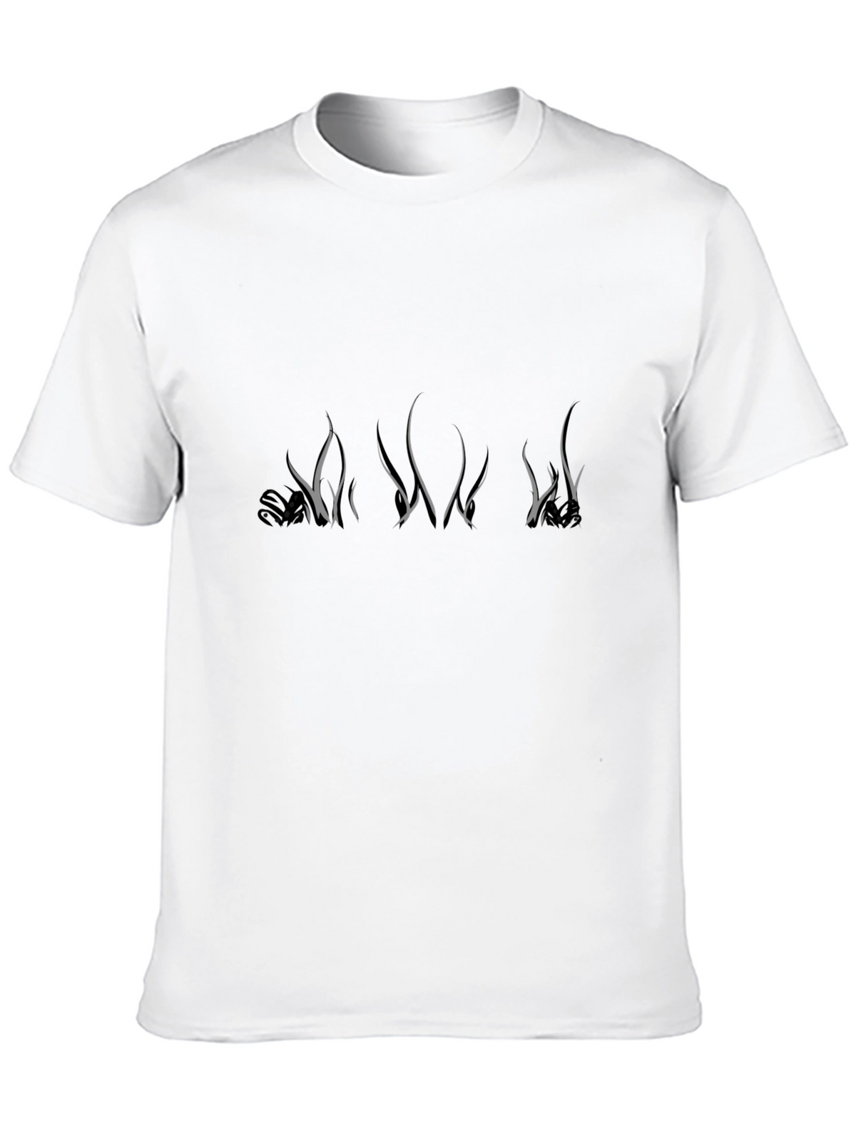 Graphic Tee - Abstract Grass Design