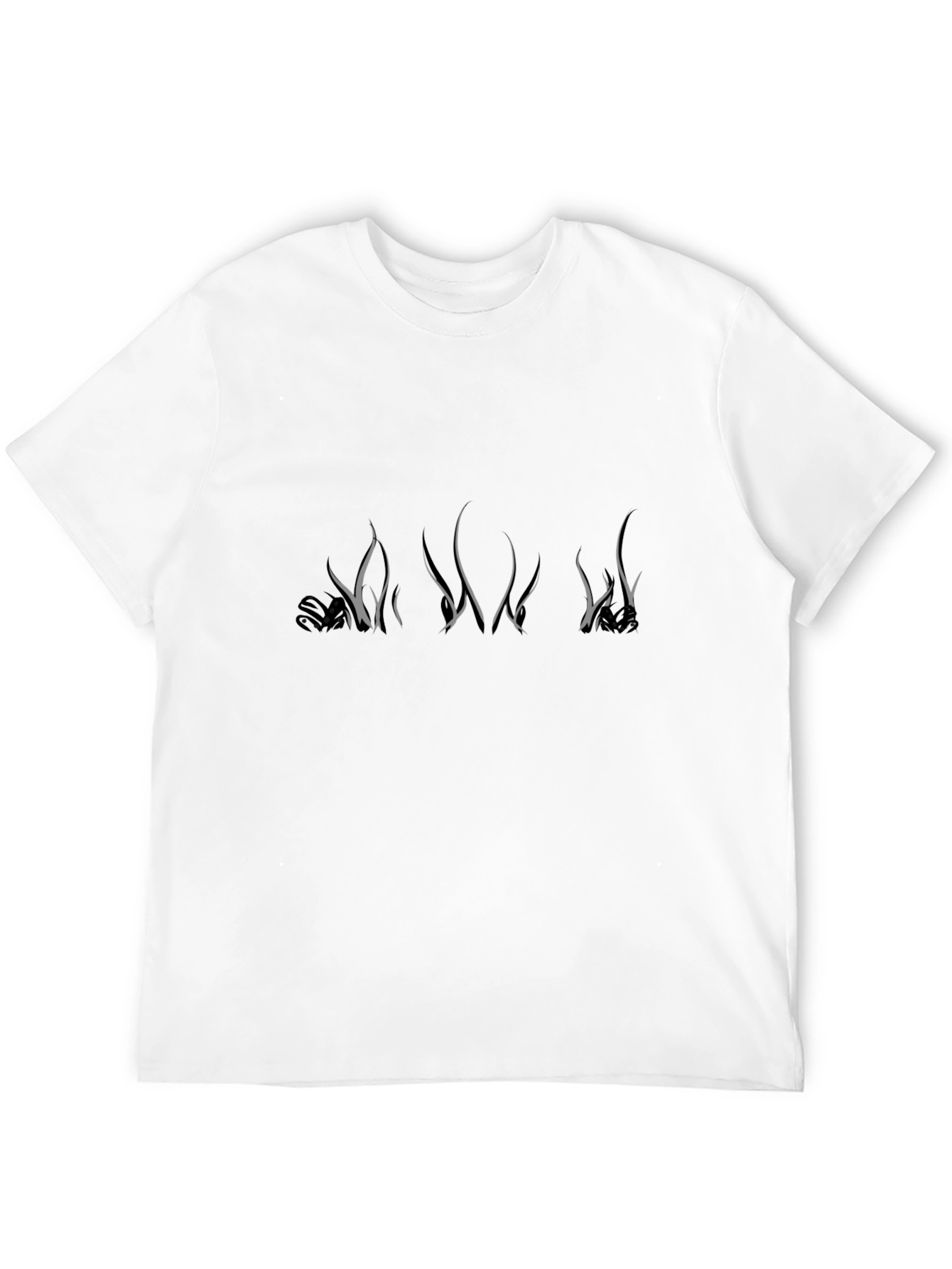 Graphic Tee - Abstract Grass Design