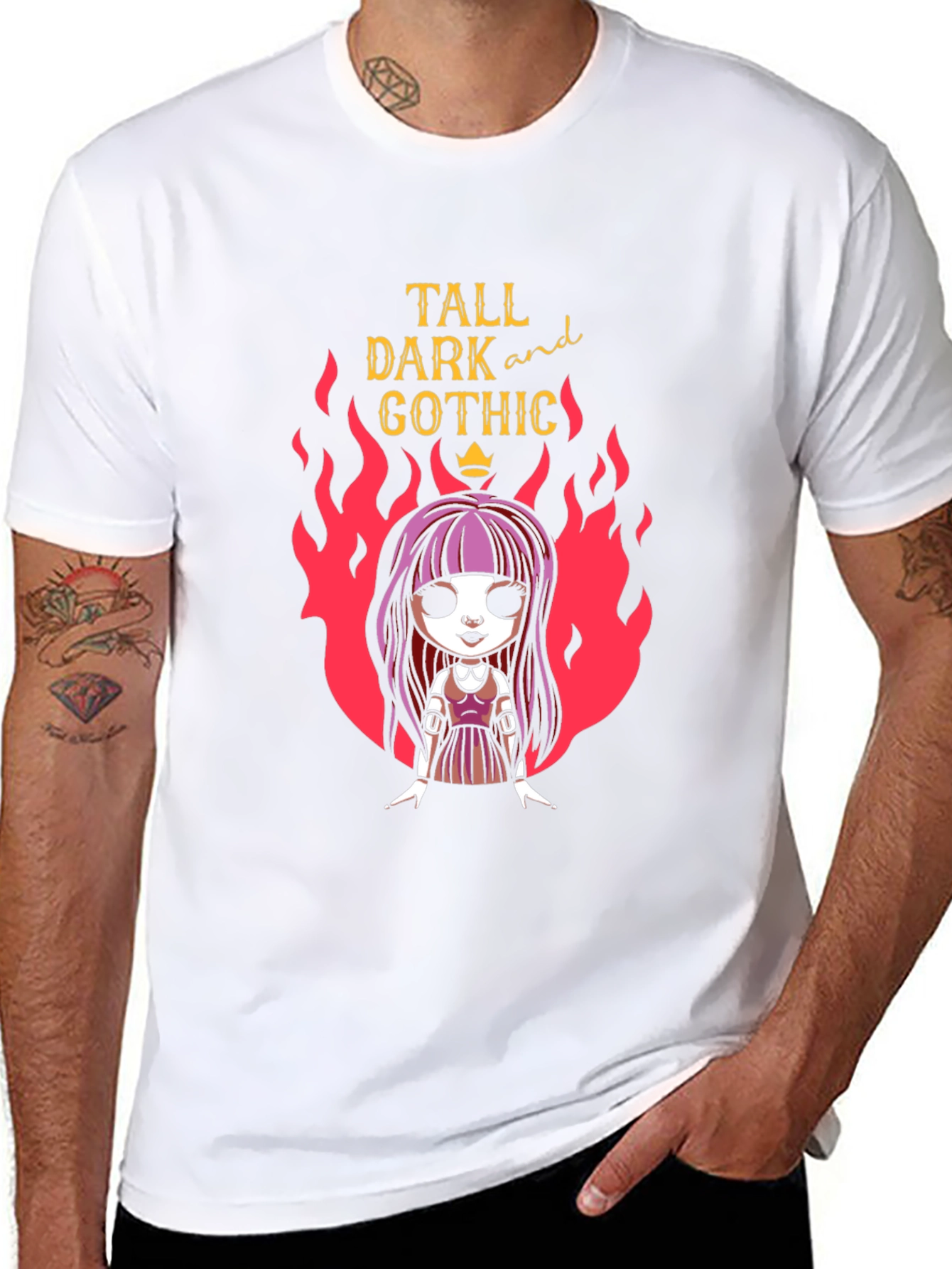 Tall Dark & Gothic T-Shirt
