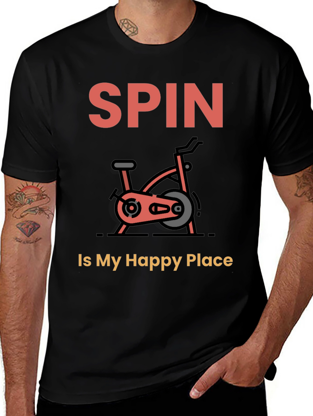 Spin is My Happy Place T-Shirt