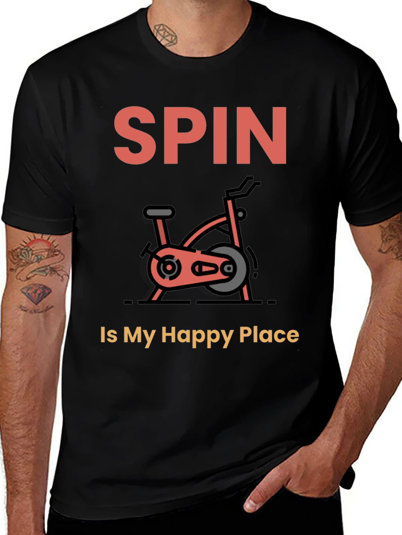 Spin is My Happy Place T-Shirt