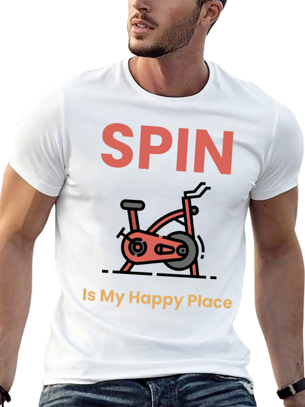 Spin is My Happy Place T-Shirt
