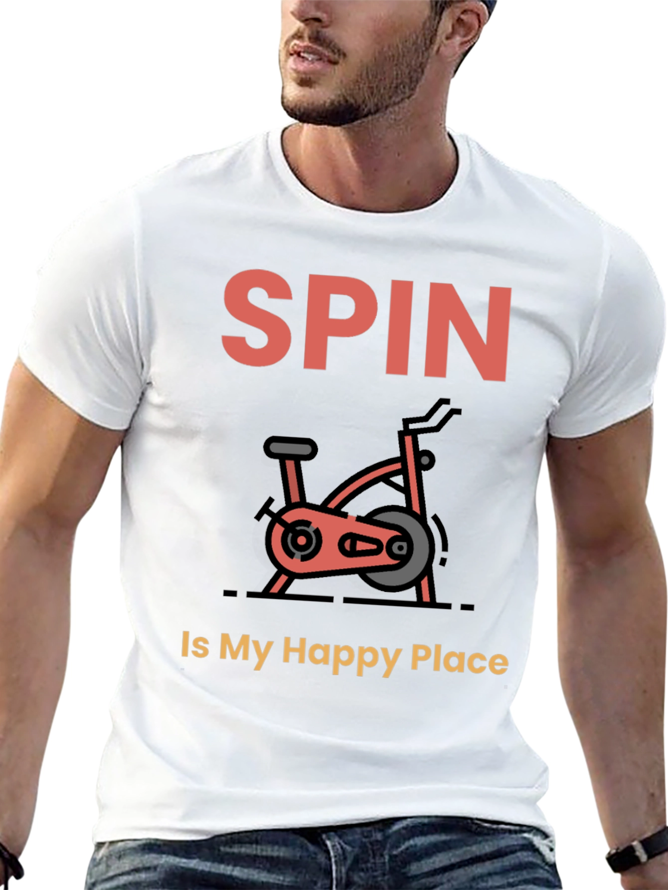 Spin is My Happy Place T-Shirt