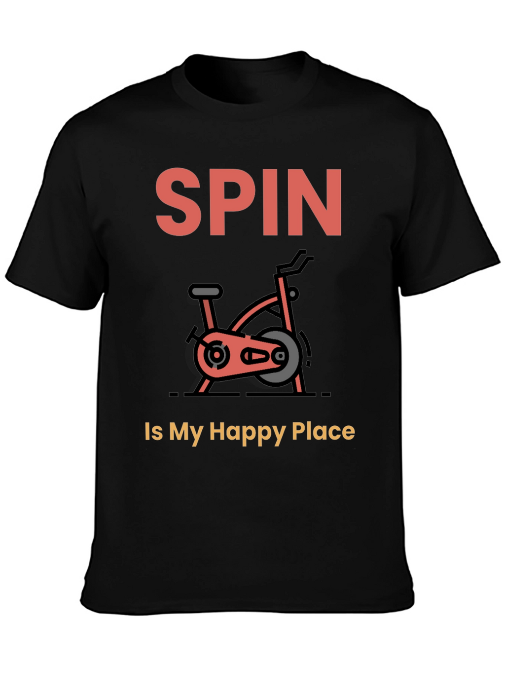 Spin is My Happy Place T-Shirt