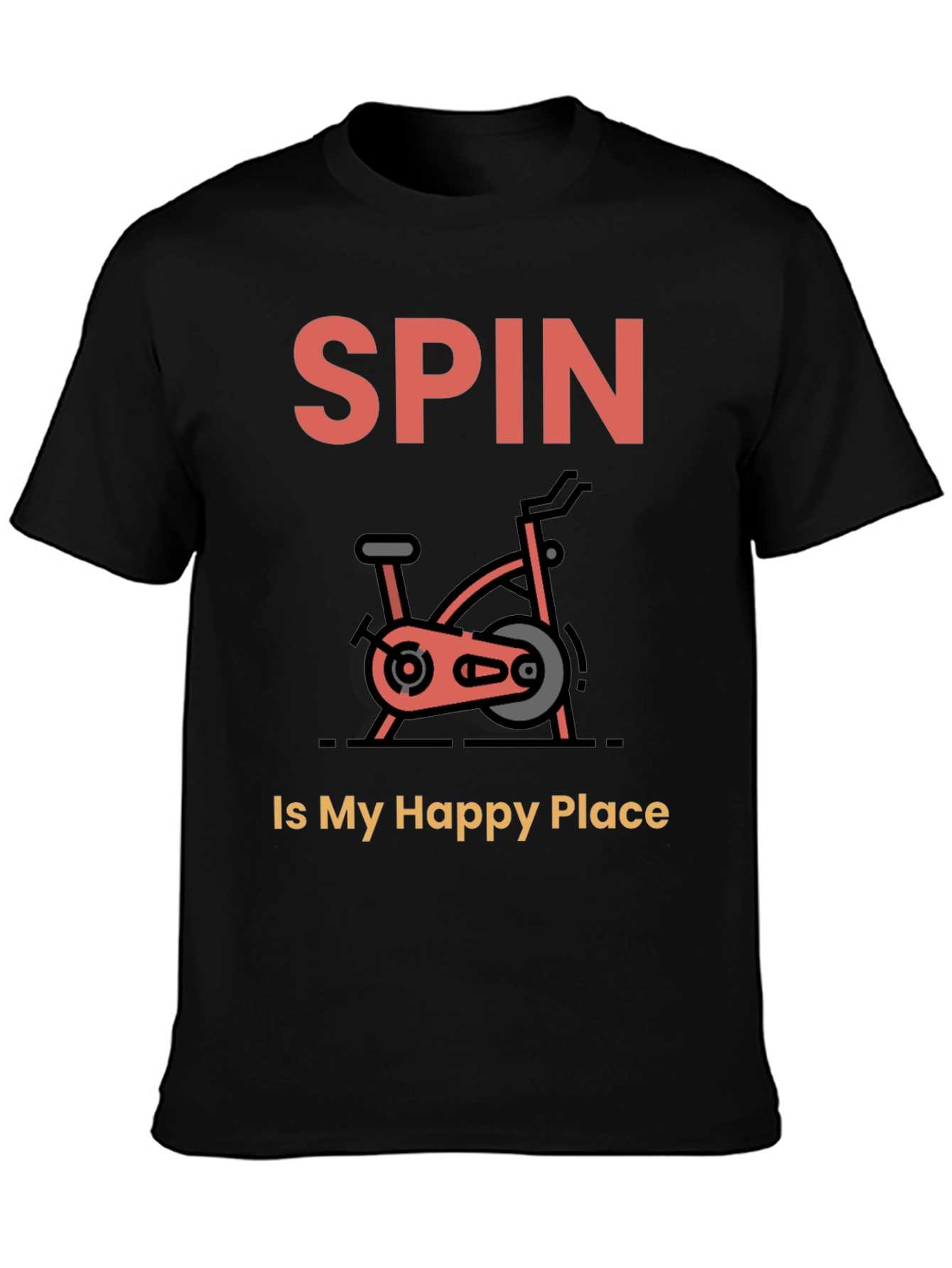 Spin is My Happy Place T-Shirt