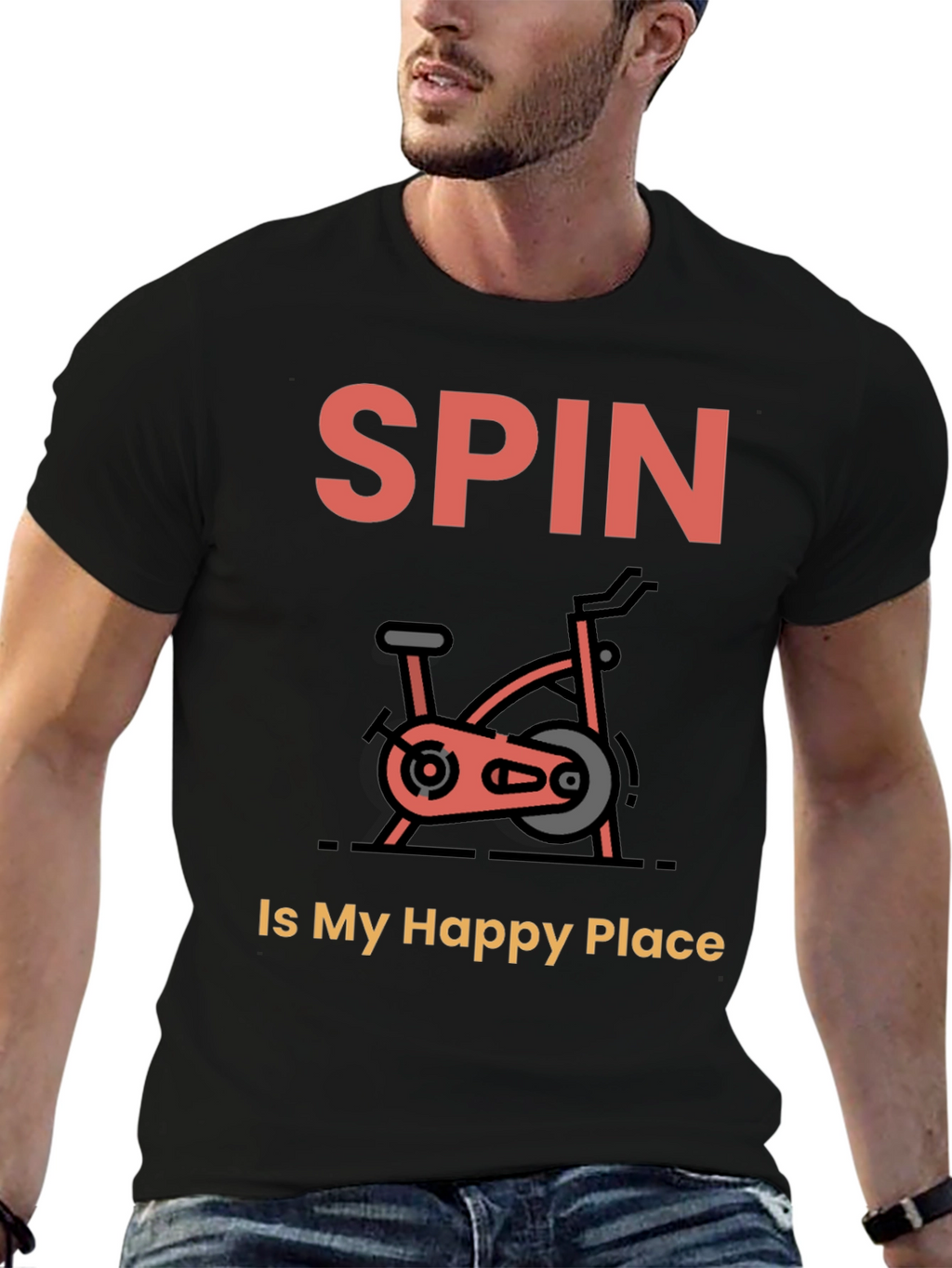 Spin is My Happy Place T-Shirt