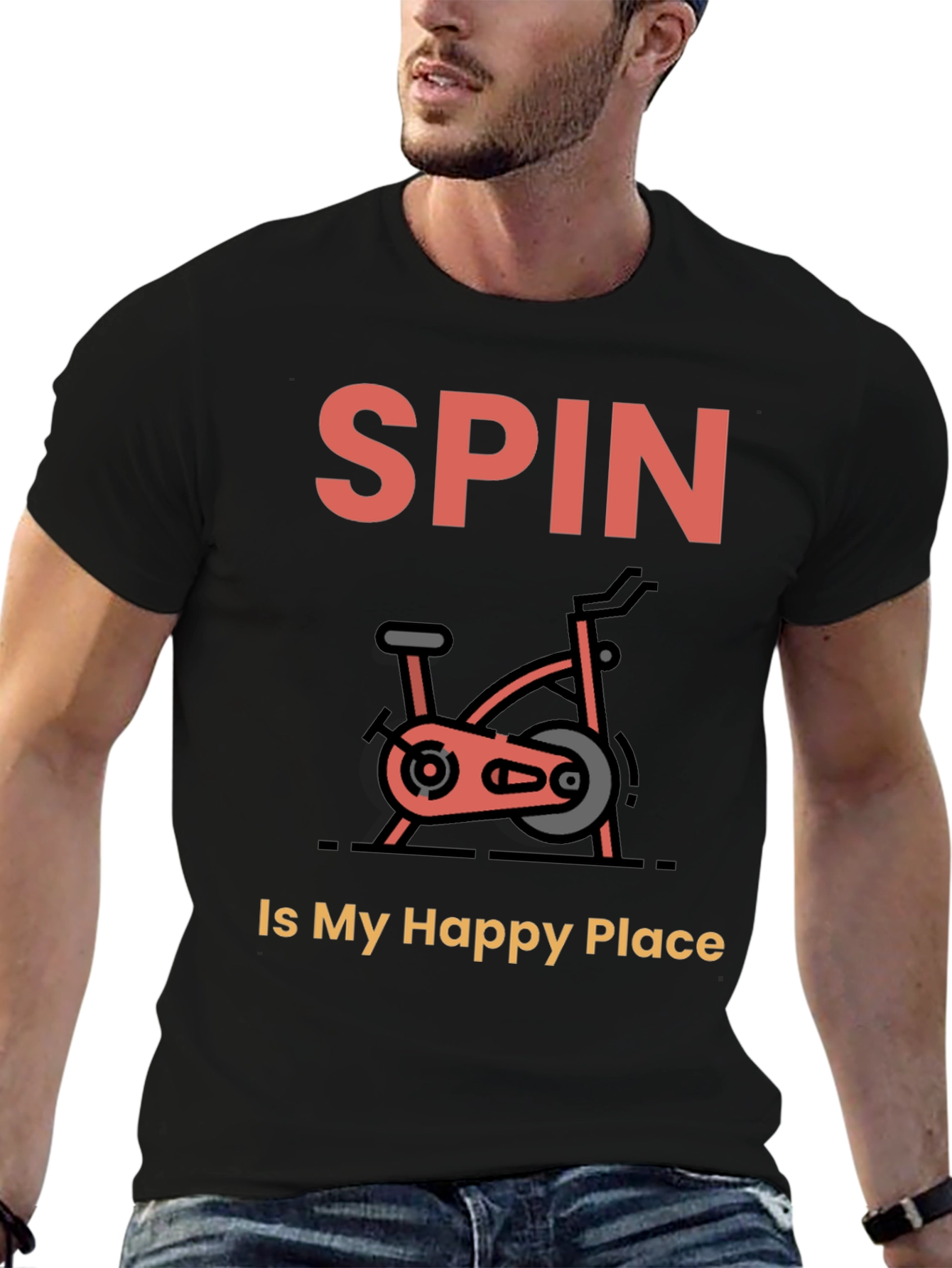 Spin is My Happy Place T-Shirt