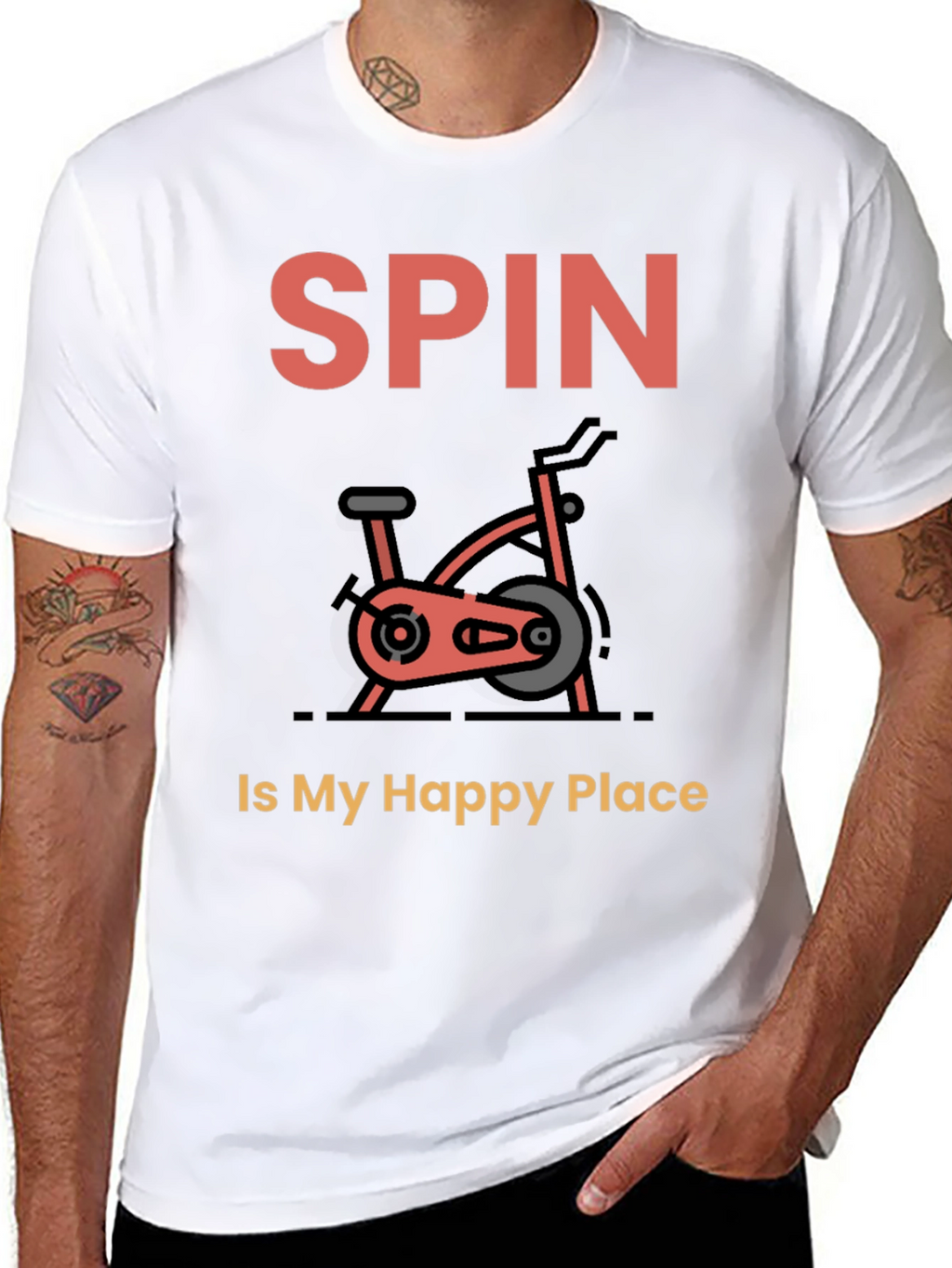 Spin is My Happy Place T-Shirt