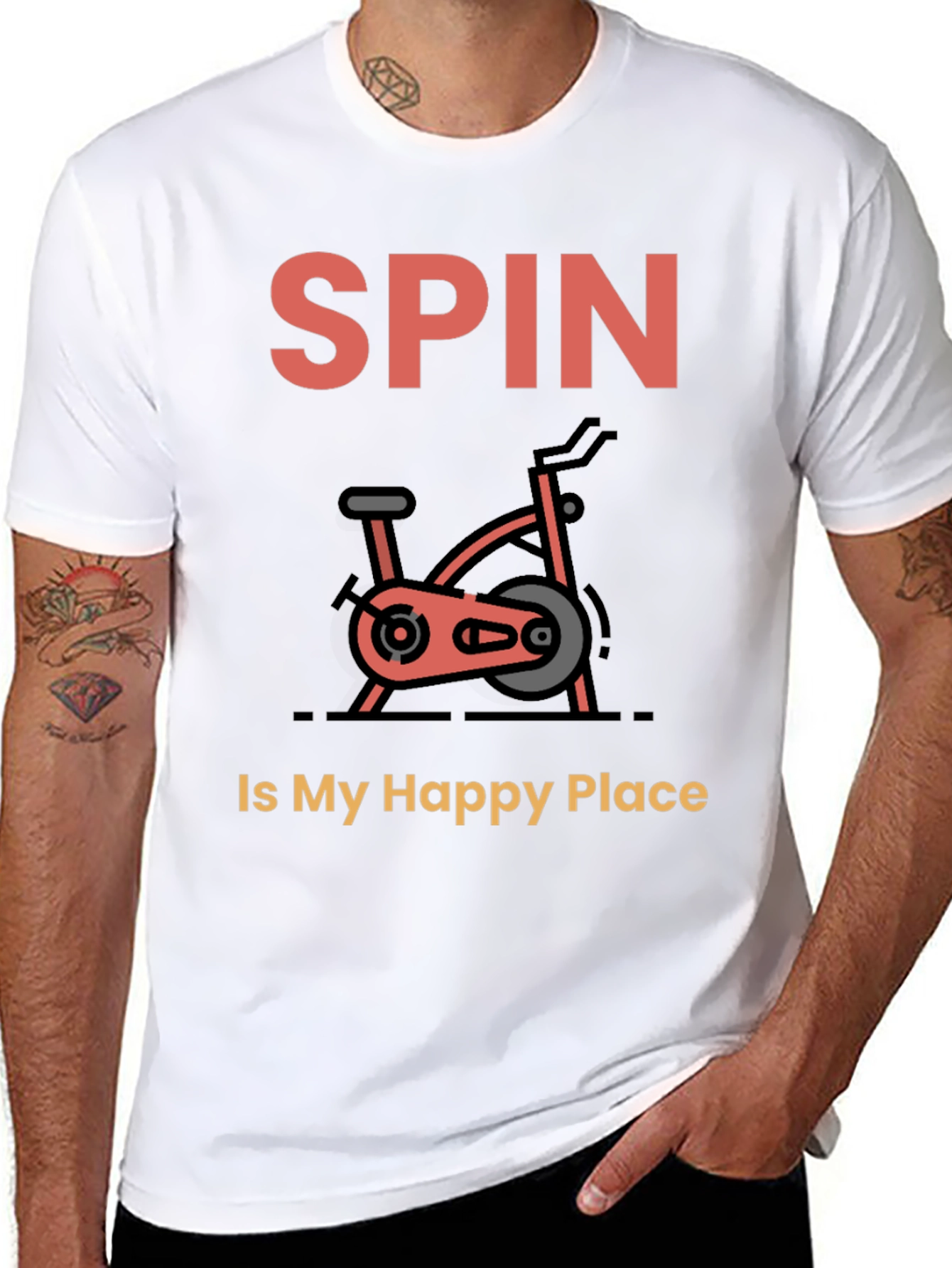 Spin is My Happy Place T-Shirt