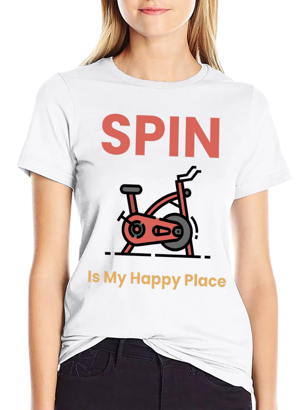 Spin is My Happy Place T-Shirt