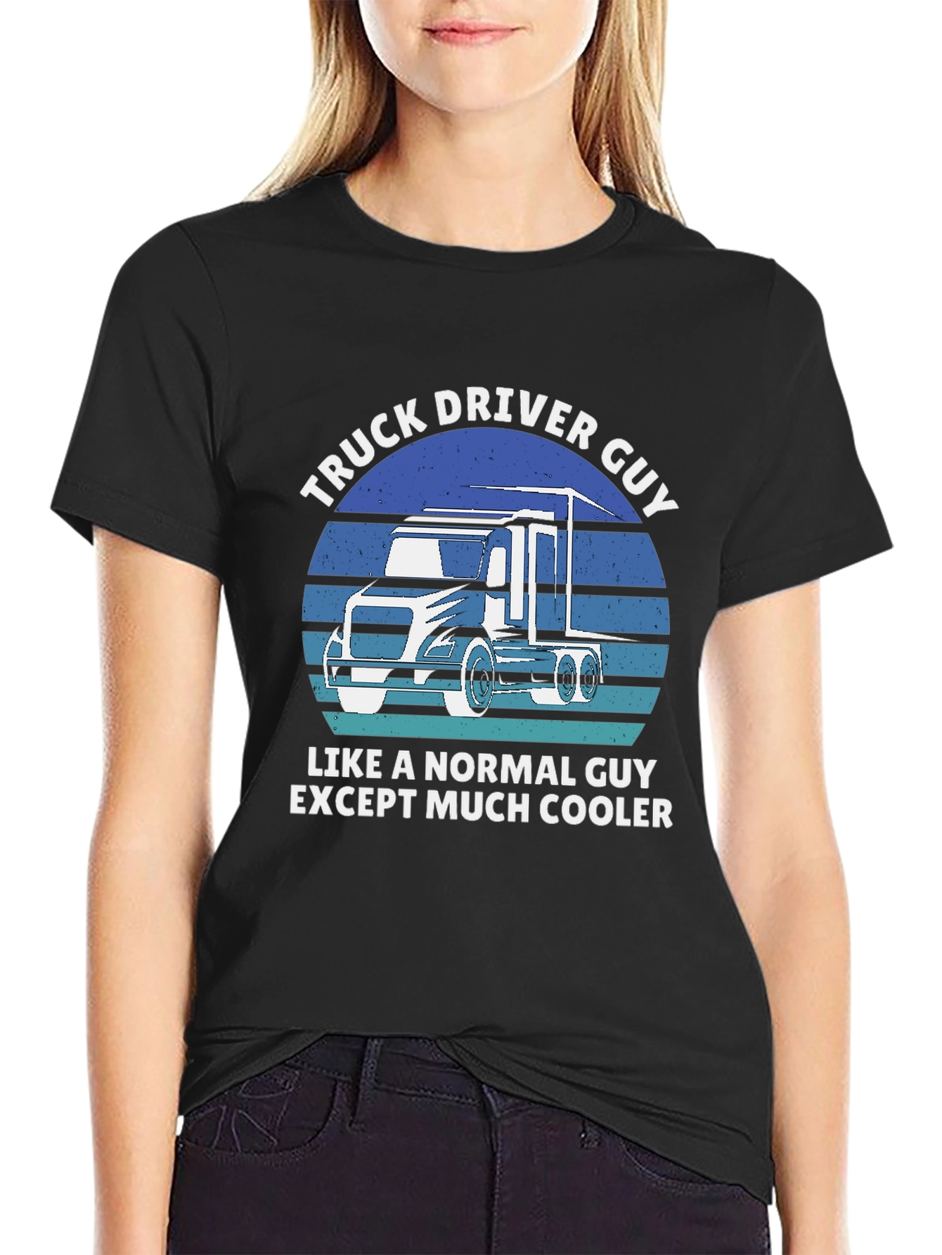 Truck Driver Guy T-Shirt
