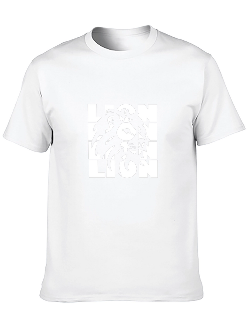 Lion Graphic Tee - Bold Black T-Shirt