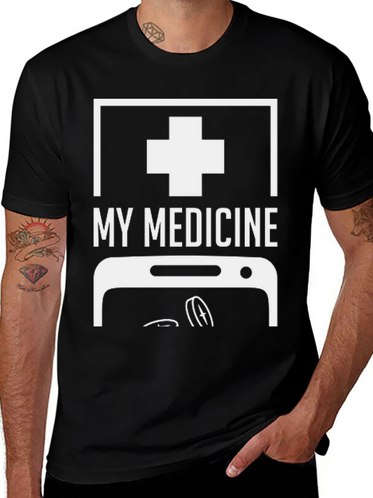 My Medicine T-Shirt - Funny Gaming Tee