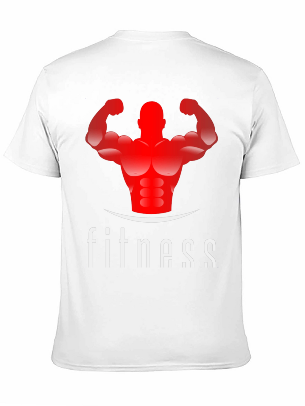 Fitness Graphic Tee - Black Gym Shirt