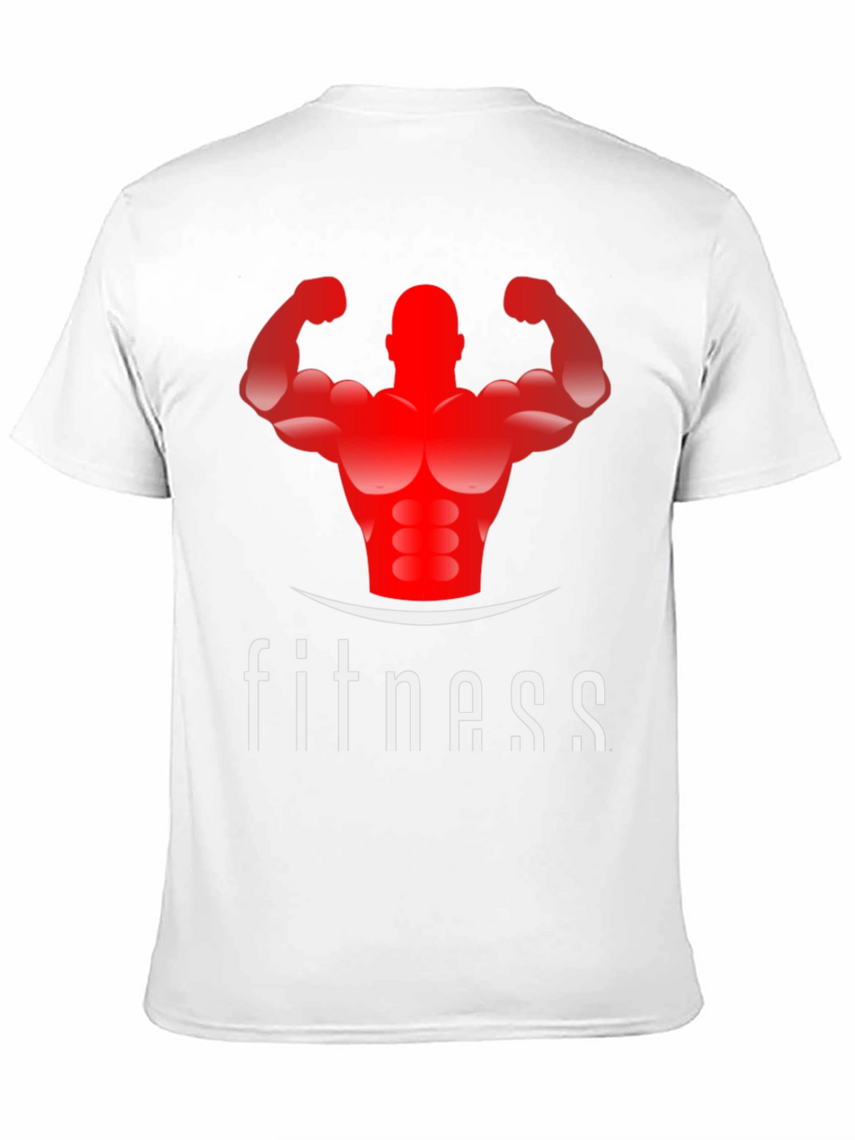 Fitness Graphic Tee - Black Gym Shirt
