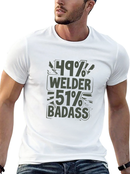 Welder Badass Graphic T-Shirt